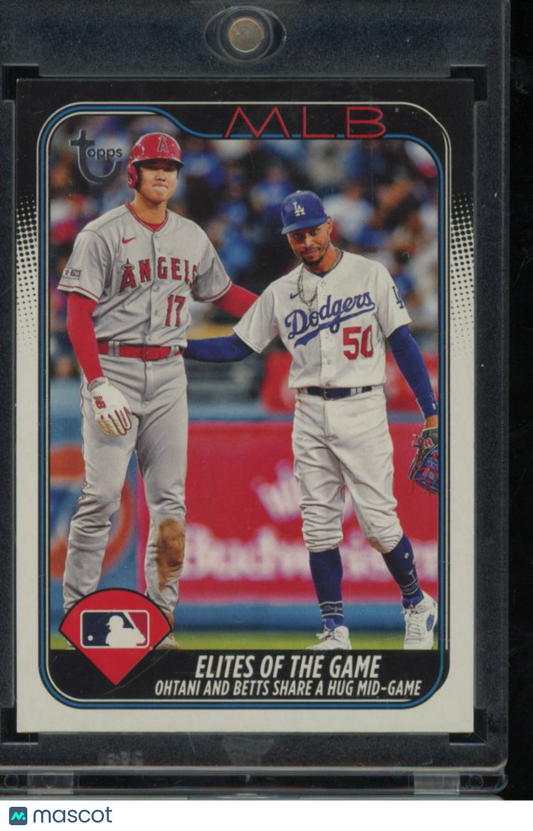 2022 Topps Shohei Ohtani Mookie Betts Elites Of The Game /99