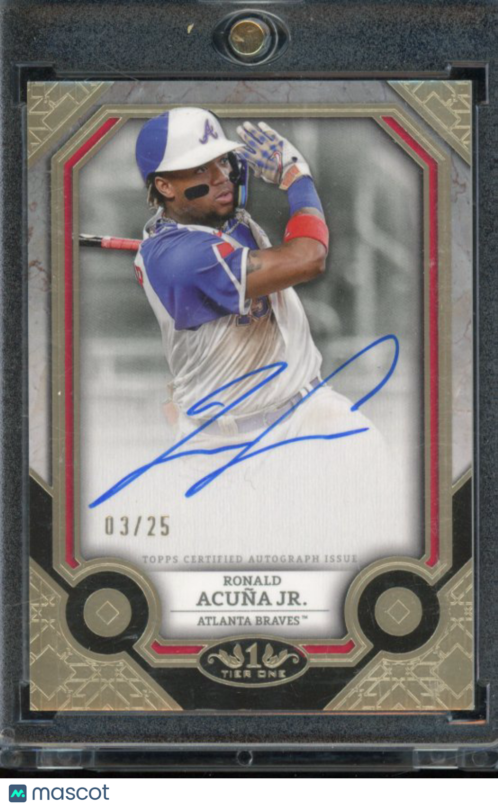 2024 Tier One Ronald Acuna Jr Auto /25