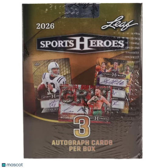 2026 Sport Heroes Hobby Box