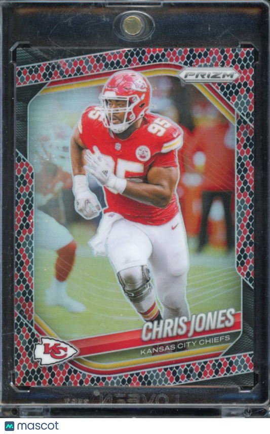 2025 Prizm Chris Jones Snakeskin Sp