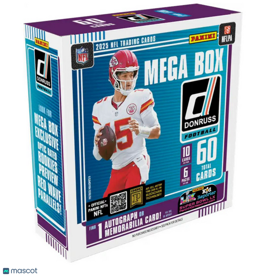 2025 Panini Donruss Football Mega Box