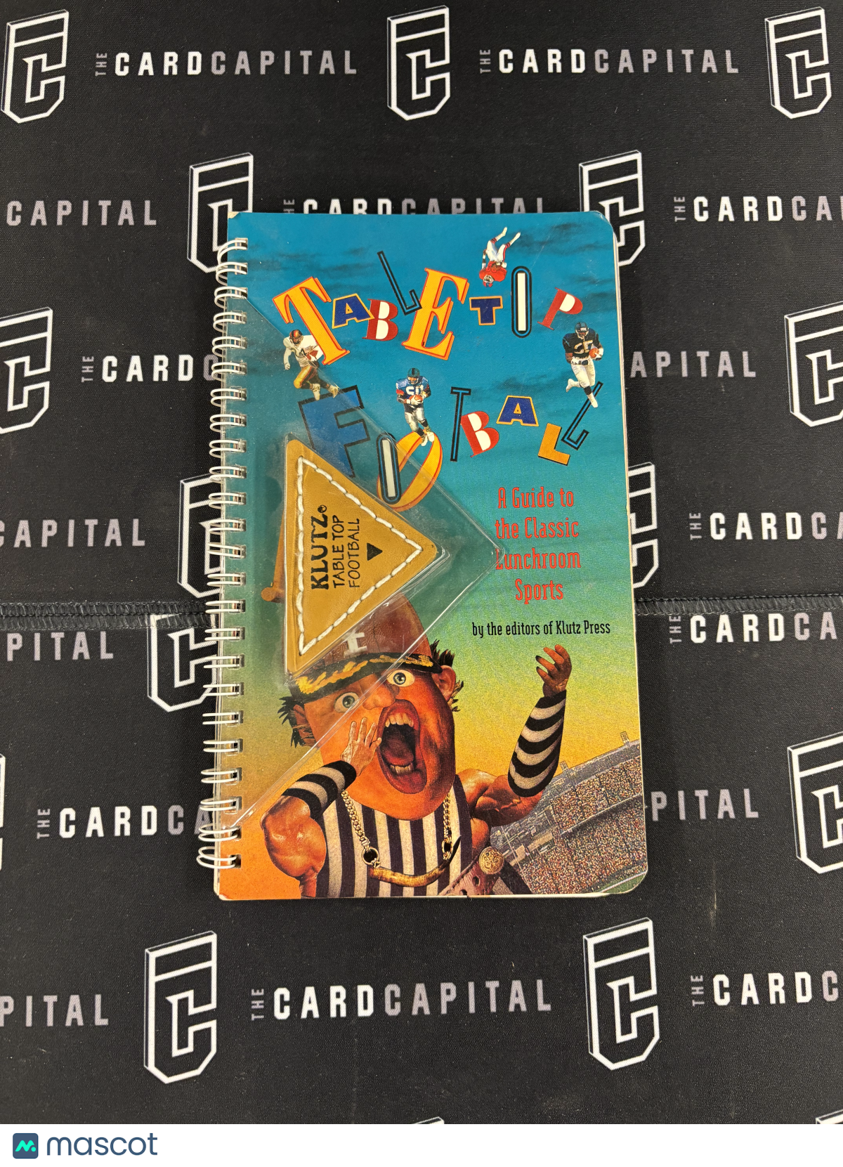 Klutz Table Top Football Game Booklet w/ Toy