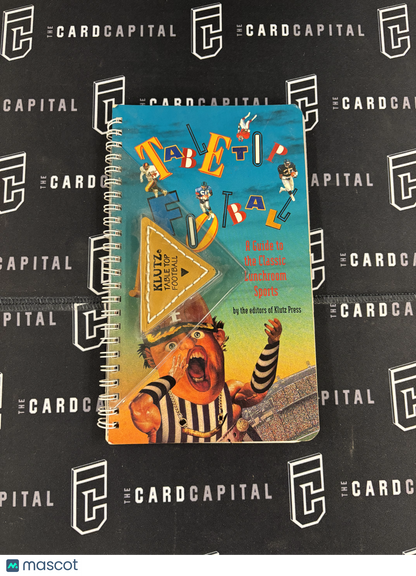 Klutz Table Top Football Game Booklet w/ Toy