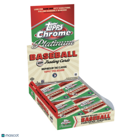2025 Topps Chrome Platinum Baseball Hobby Box