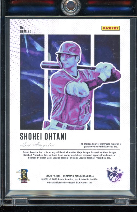 2020 Diamond Kings Shohei Ohtani Dual Patch
