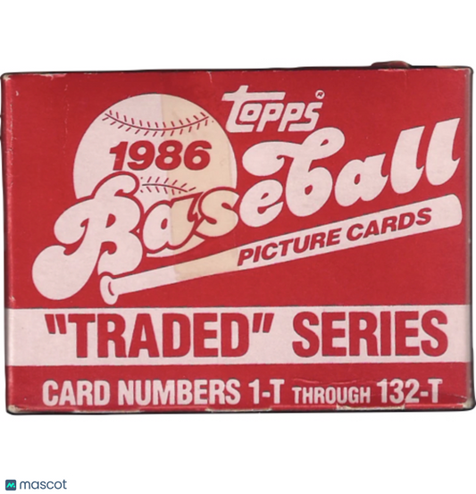 1986 Topps Baseball Traded Set