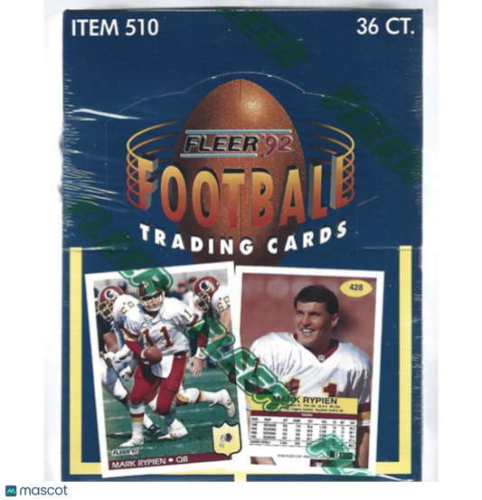 1992 Fleer Football Box