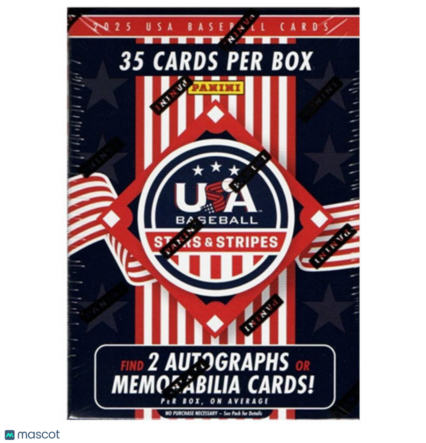2025 Panini Stars & Stripes Baseball Blaster Box