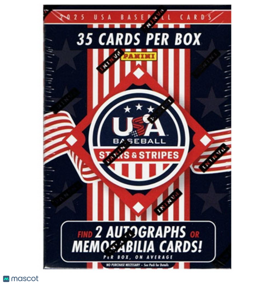 2025 Panini Stars & Stripes Baseball Blaster Box