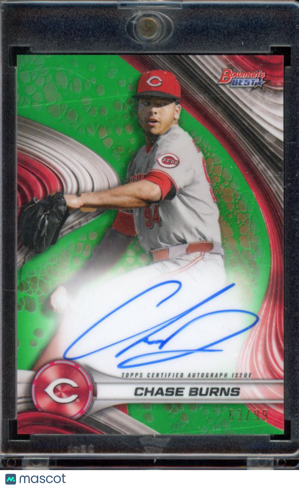 2024 Bowman's Best Chase Burns Green Auto /99