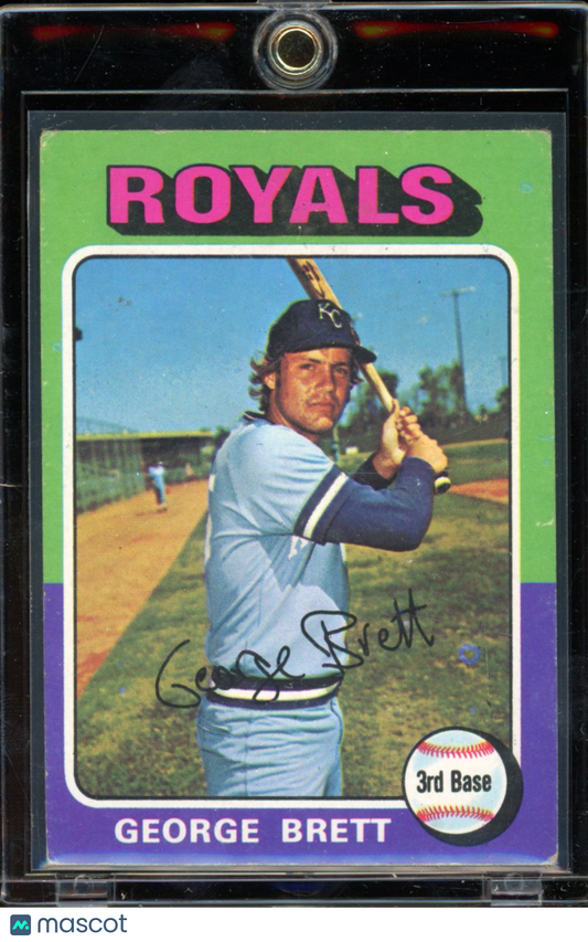 1975 Topps George Brett Rookie (Poor)