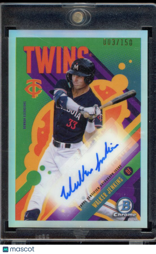 2024 Bowman Chrome Walker Jenkins Ascensions Auto /150
