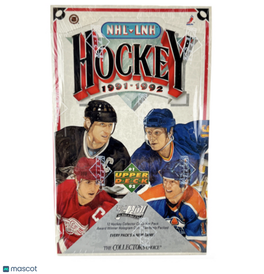 1991-92 Upper Deck Collector's Choice Hobby Card Box