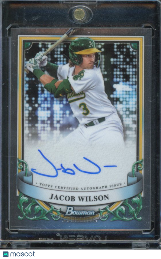 2024 Bowman Sterling Jacob Wilson Rookie Auto