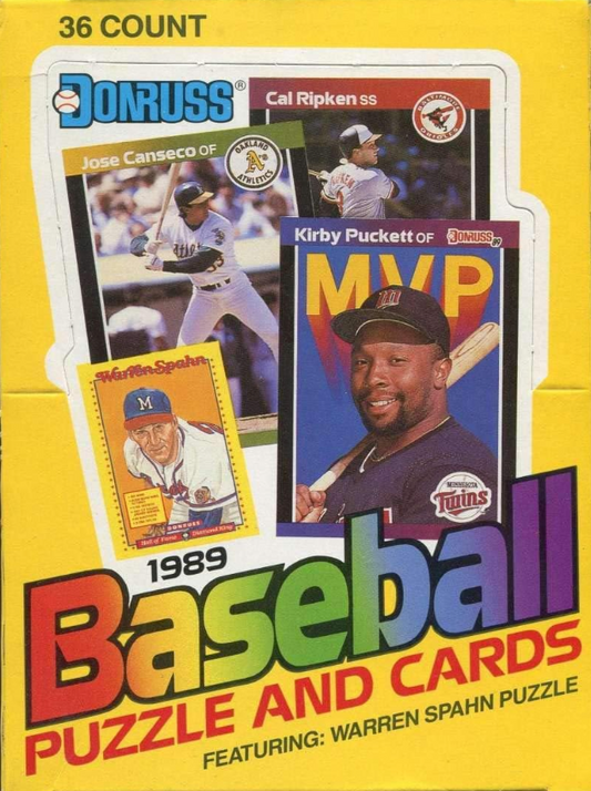 1989 Donruss Hobby Box