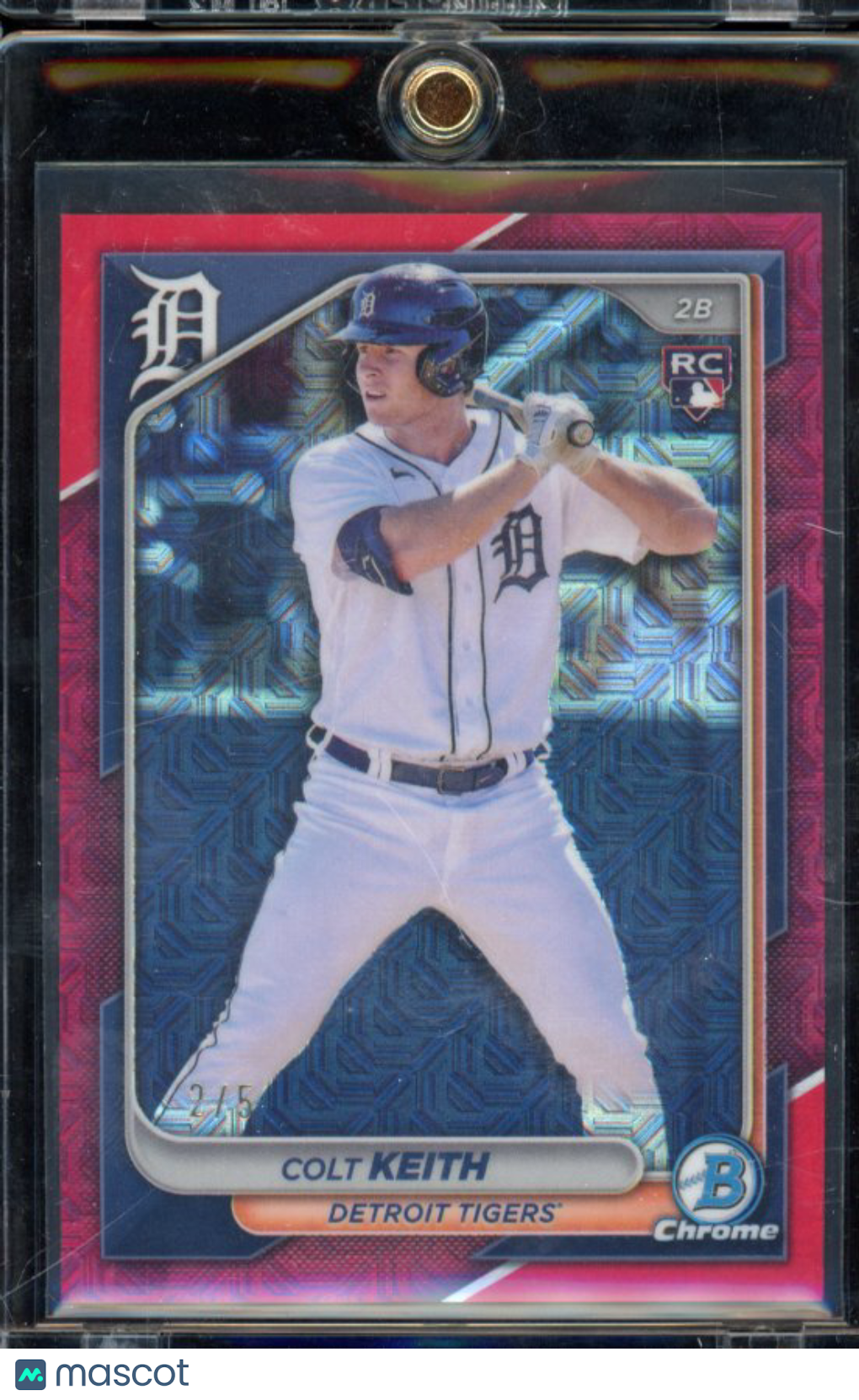 2024 Bowman Chrome Colt Keith Rookie Red Mega /5