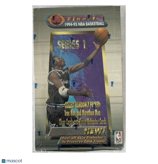 1994-95 Topps Finest Series 1 Basketball Hobby Box