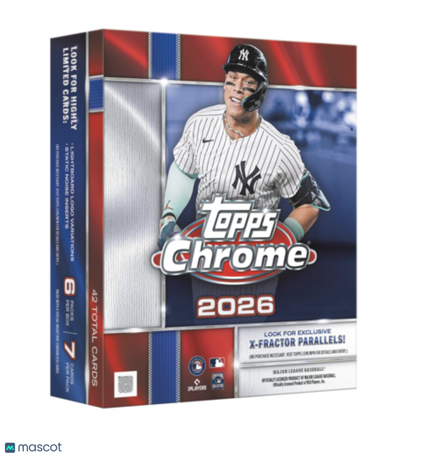 PRE ORDER 2026 Topps Chrome Baseball Mega Box