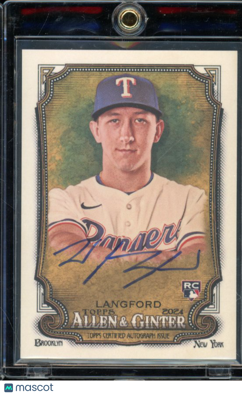2024 Topps Allen & Ginter Wyatt Langford Rookie Auto
