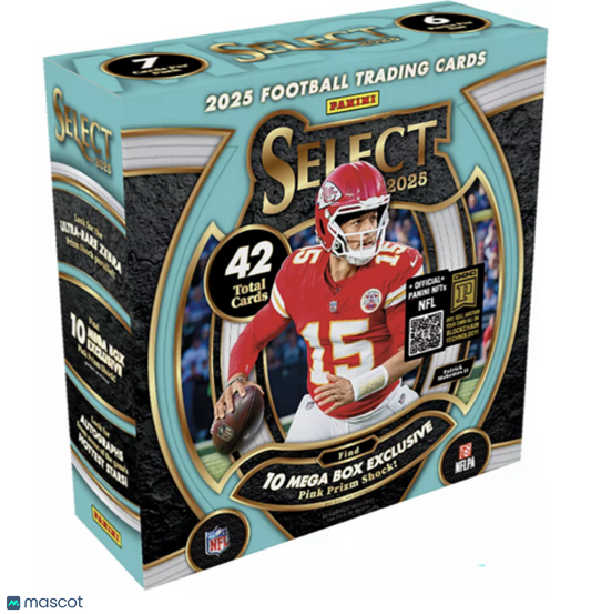 2025 Panini Select Football Mega Box (Pink)