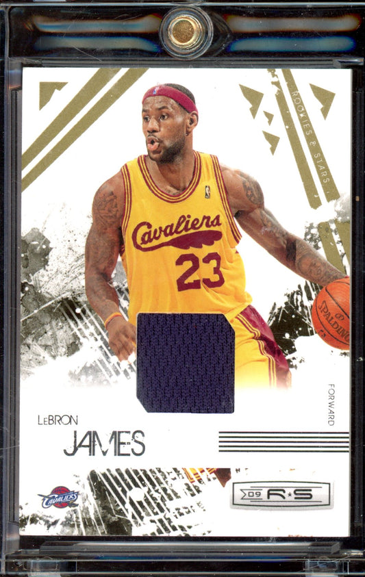 2009 Rookies & Stars LeBron James GAME USED Jersey 228/250