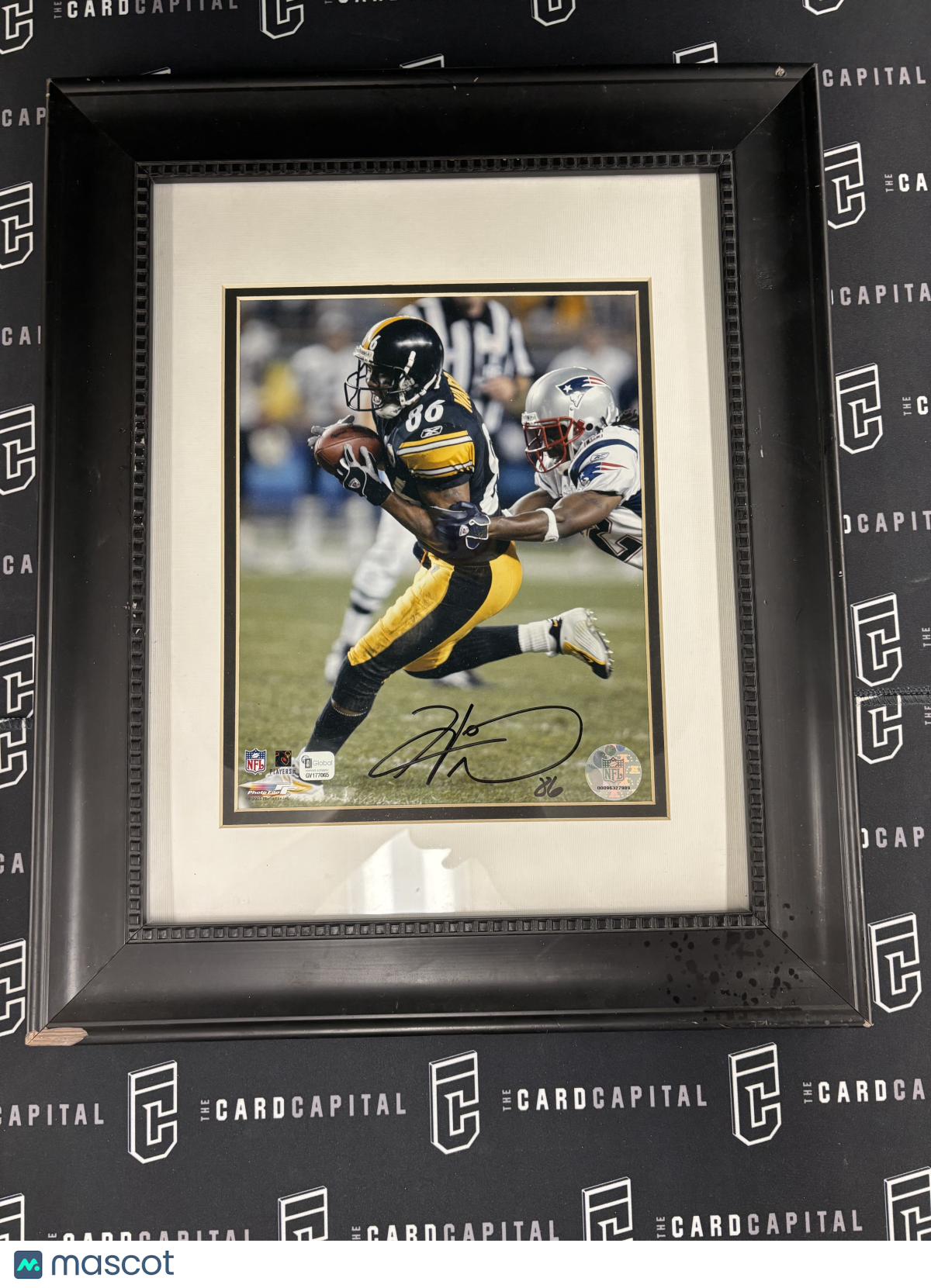 Hines Ward Signed 8x10 Photo GAI COA