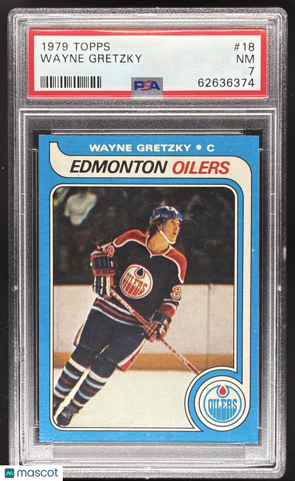 1979-80 Topps Wayne Gretzky #18 RC PSA 6