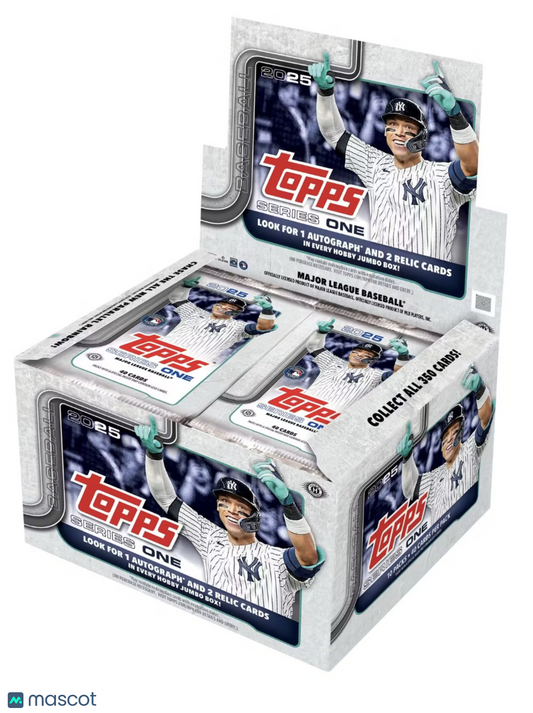 2025 Topps Series 1 Baseball Jumbo Box