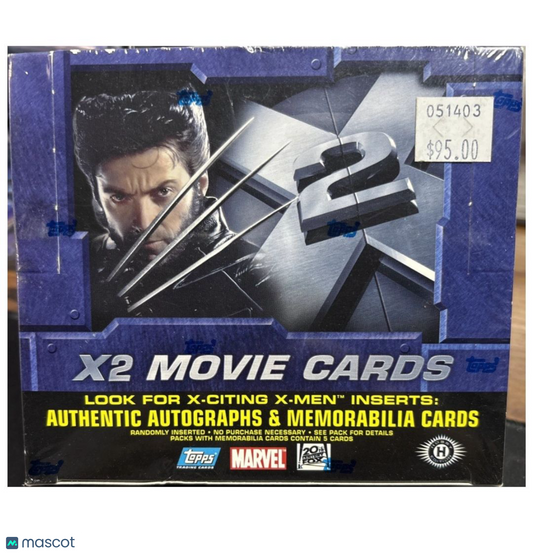 2003 Topps X-Men 2 United Marvel Movie Cards Hobby Box