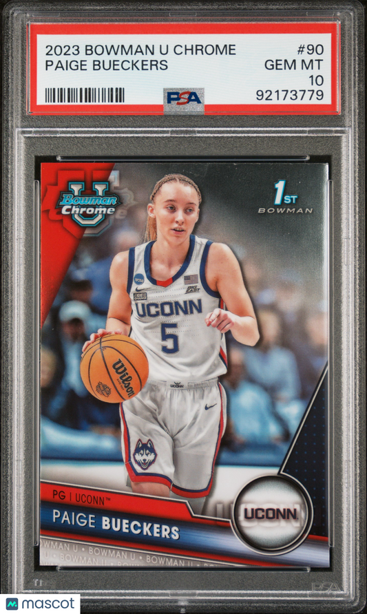 2024 Bowman University Chrome Paige Bueckers #90 PSA 10