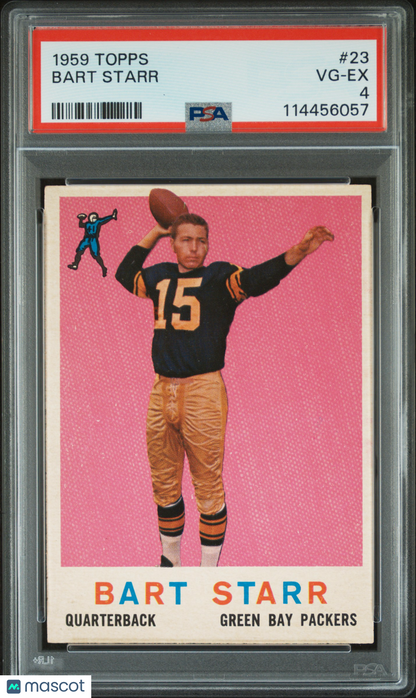 1959 Topps Bart Starr PSA 4 #23