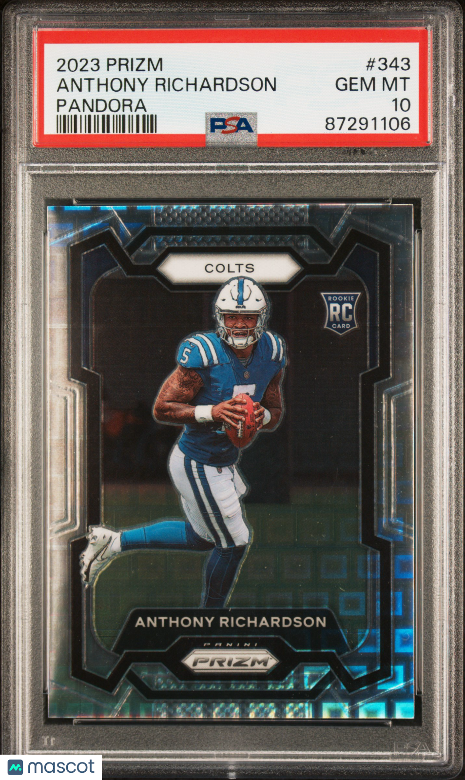 2023 Prizm Anthony Richardson Rookie Pandora /400 PSA 10