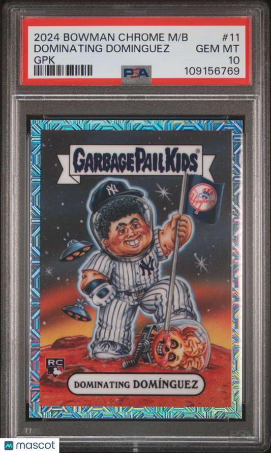 2024 Bowman Chrome Jasson Dominguez GPK Rookie PSA 10