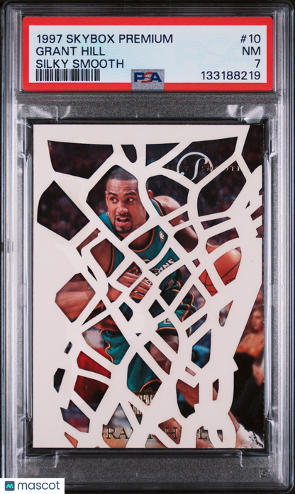 1997-98 Skybox Premium Grant Hill Silky Smooth PSA 7 Pop 4
