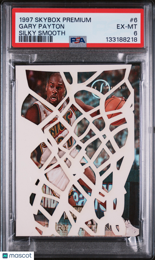 1997-98 Skybox Premium Gary Payton Silky Smooth PSA 6 Pop 2