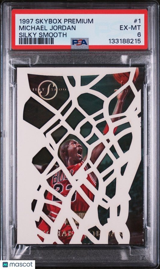1997-98 Skybox Premium Michael Jordan Silky Smooth PSA 6