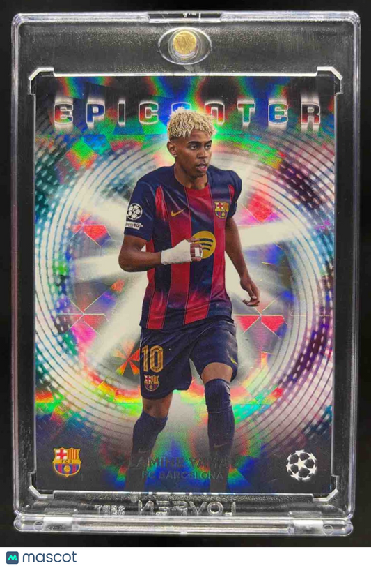 2025-26 Topps UEFA CC Lamine Yamal #EC-7 Epicenter