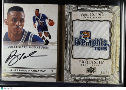 2012-13 Upper Deck Exquisite Black Anfernee Hardaway #CS-AH Booklet Auto /99
