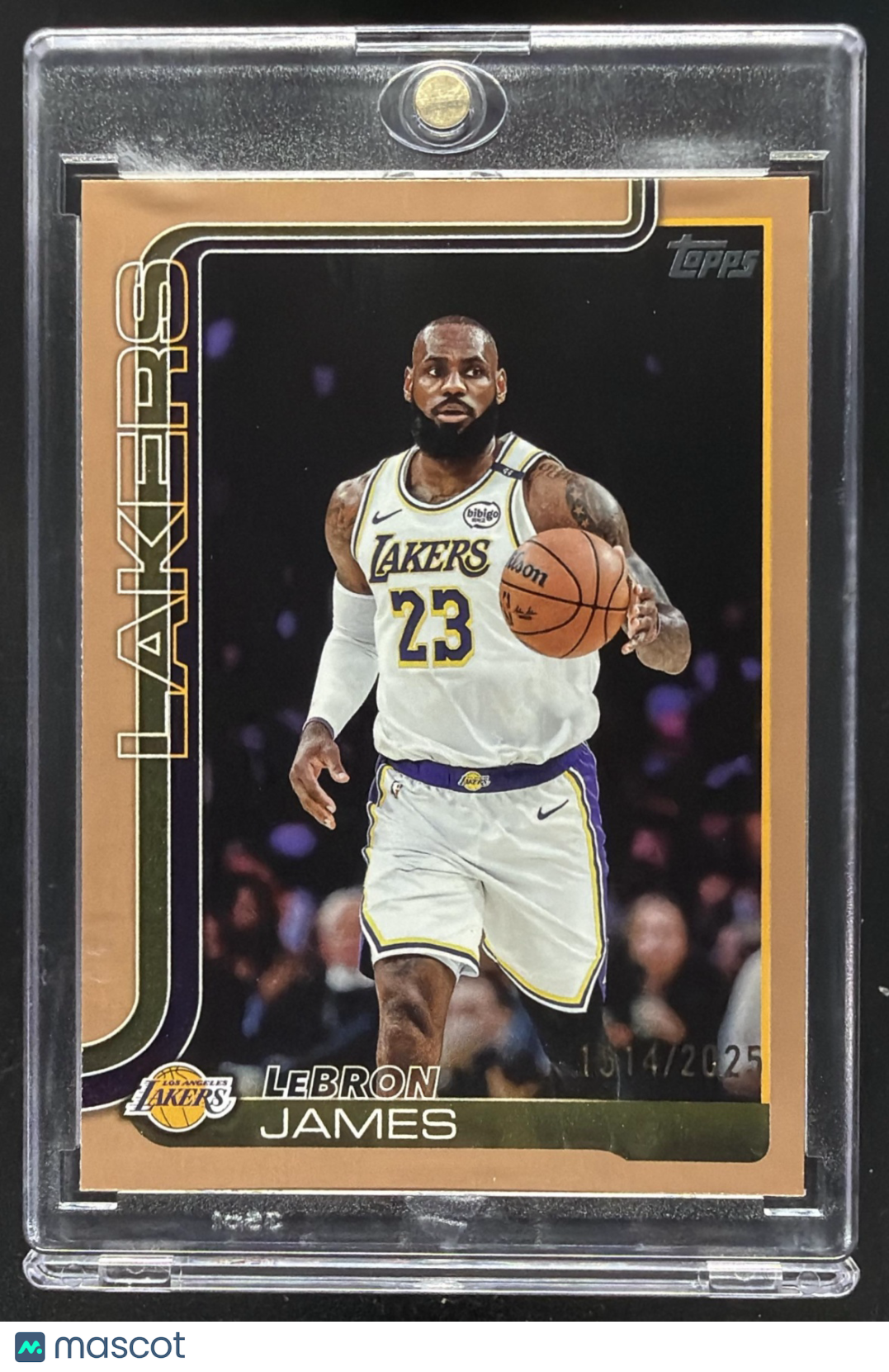 2025 Topps LeBron James #150 Gold /2025