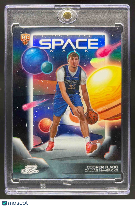 2025-26 Topps Cosmic Chrome Cooper Flagg #SW-6 Space Walk Refractor RC
