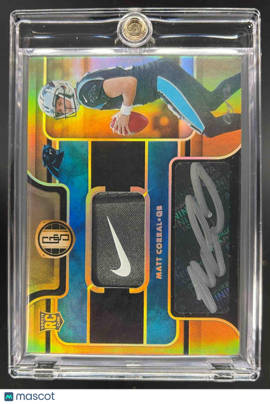 2022 Panini Gold Standard Matt Corral 1/1 Rookie Patch Auto