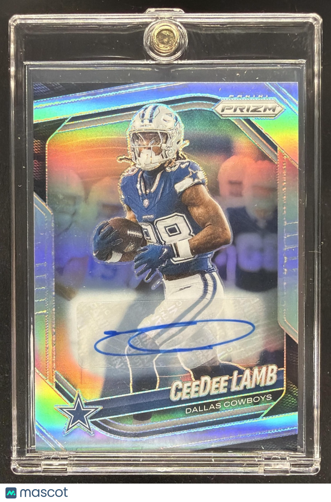 2025 Panini Prizm CeeDee Lamb #154 Auto Silver
