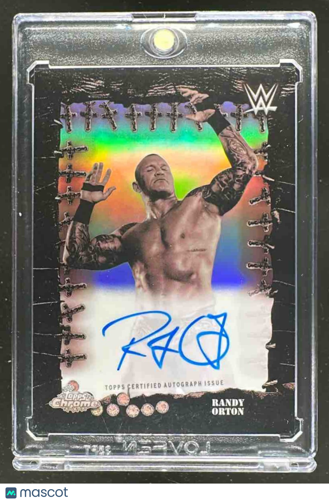 2025 Topps Chrome WWE x Cactus Jack Randy Orton #FPA-RAN Famed Phantoms Auto