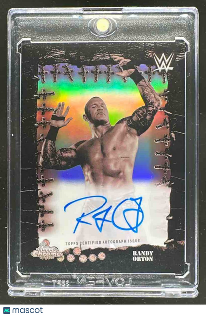 2025 Topps Chrome WWE x Cactus Jack Randy Orton #FPA-RAN Famed Phantoms Auto