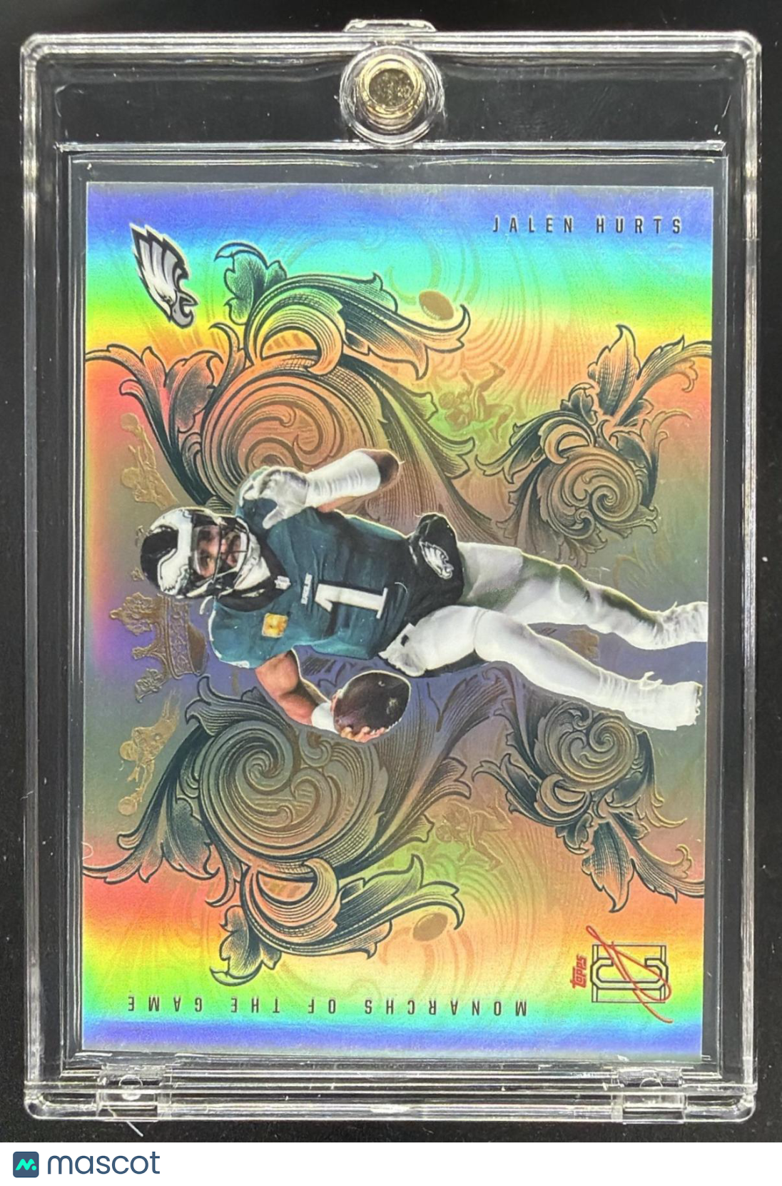 2025 Topps Signature Class Jalen Hurts #MTG-1 Monarchs of the Game SSP