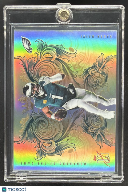 2025 Topps Signature Class Jalen Hurts #MTG-1 Monarchs of the Game SSP