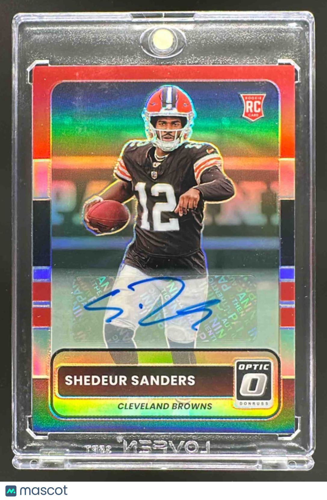 2025 Panini Donruss Optic Shedeur Sanders #3 Auto