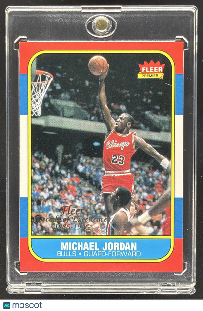 1996-97 Fleer Michael Jordan #4 Decade of Excellence