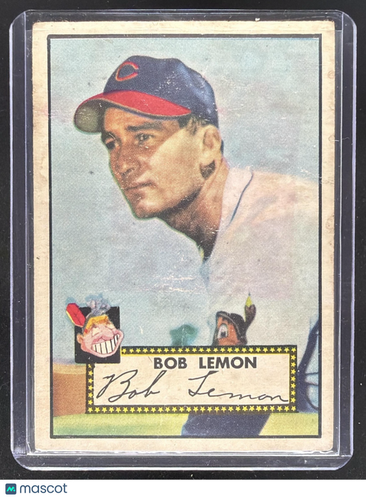 1952 Topps Bob Lemon #268