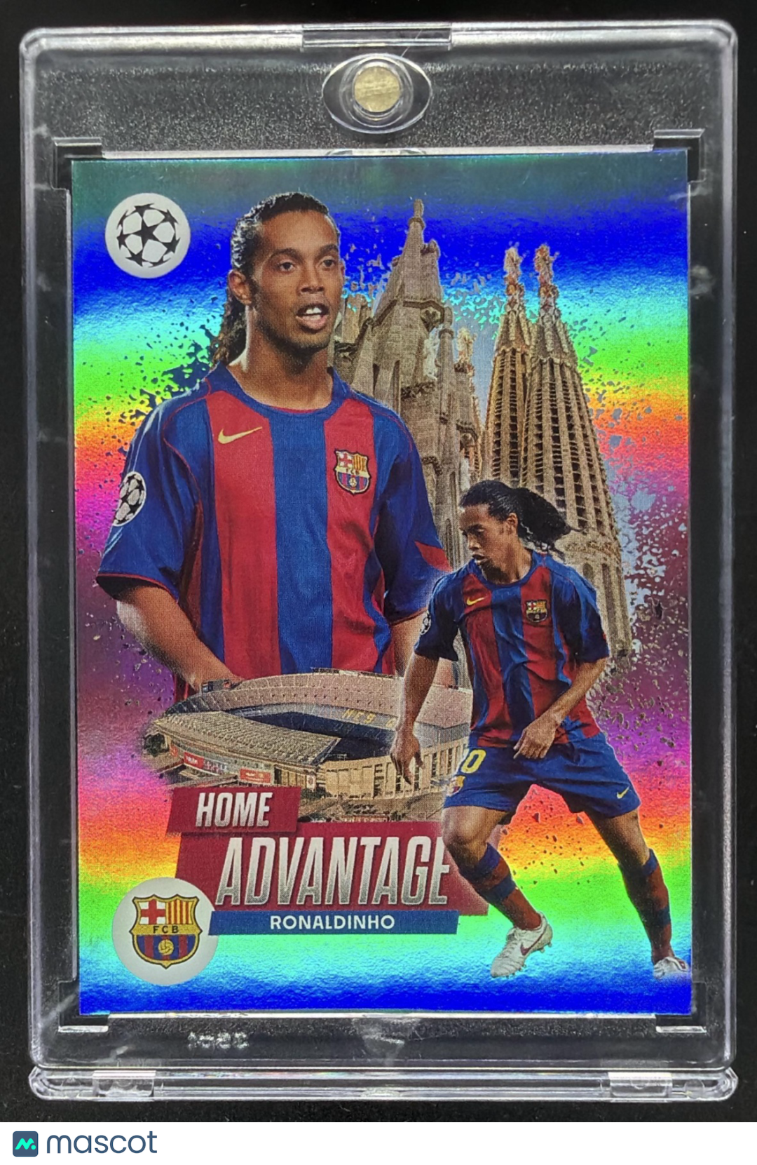 2025-26 Topps UEFA CC Ronaldinho #HP-3 Home Pitch Advantage